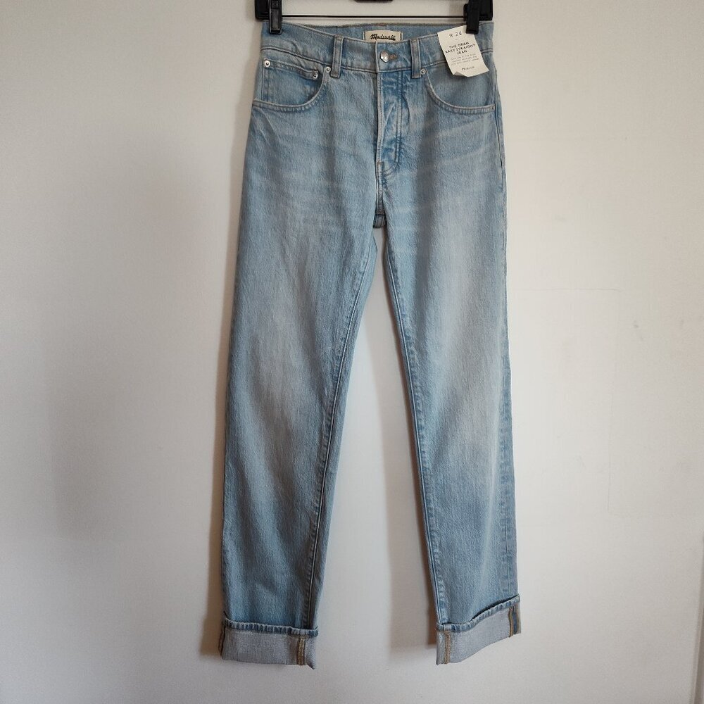 Madewell The Dean Easy Straight -Leg Jean